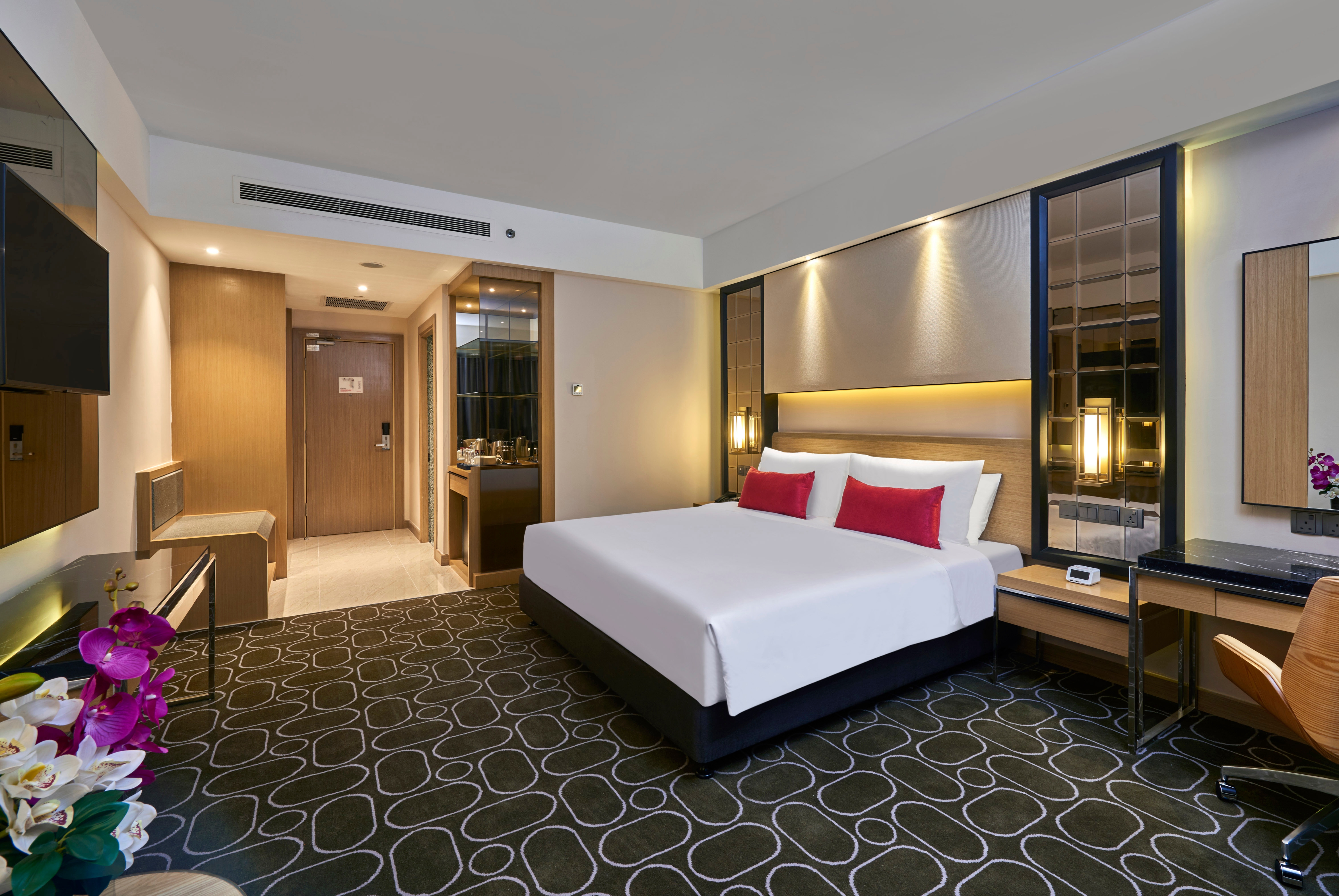 Guest room at the Wyndham Acmar Klang in Klang, Other than US/Canada