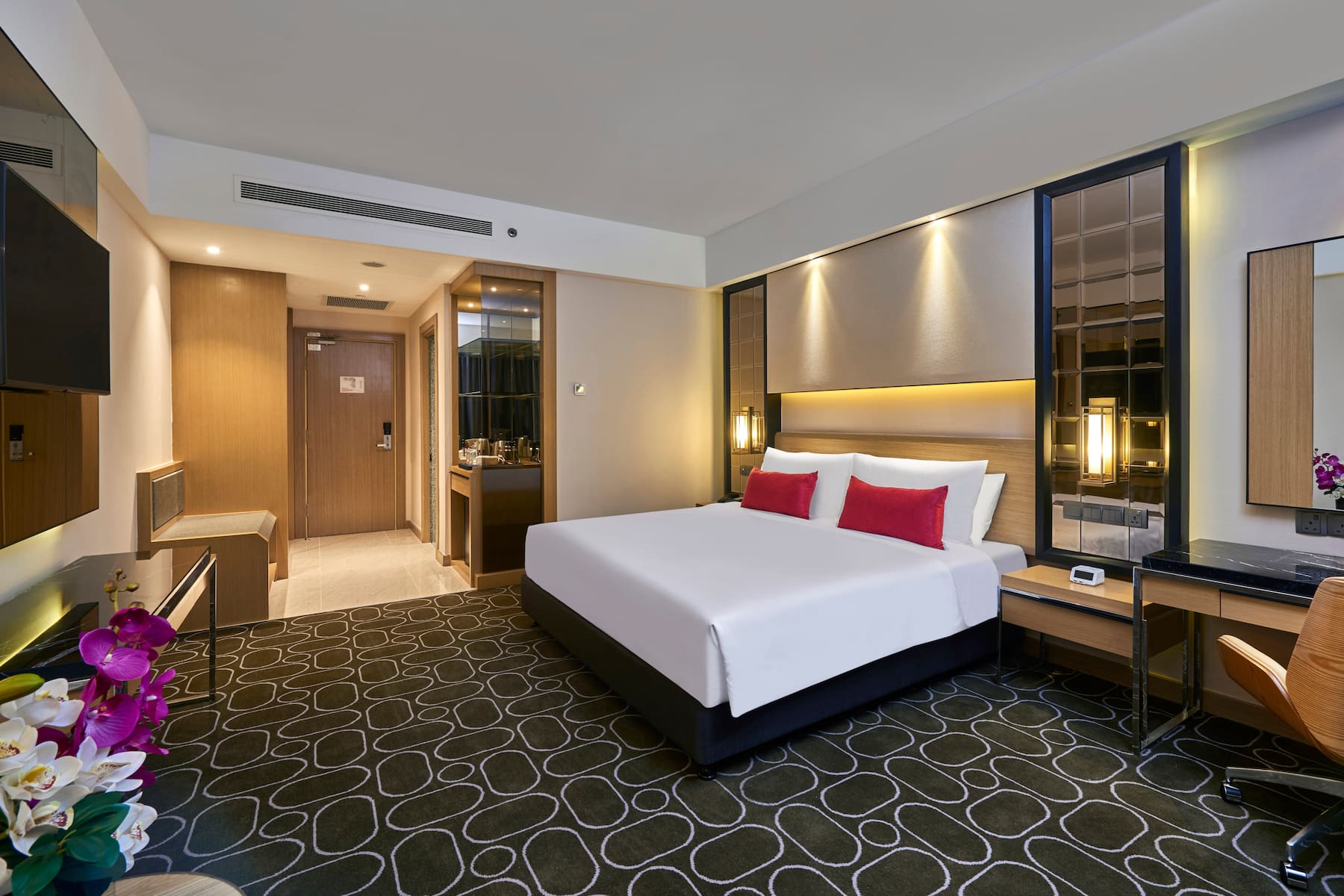 Guest room at the Wyndham Acmar Klang in Klang, Other than US/Canada