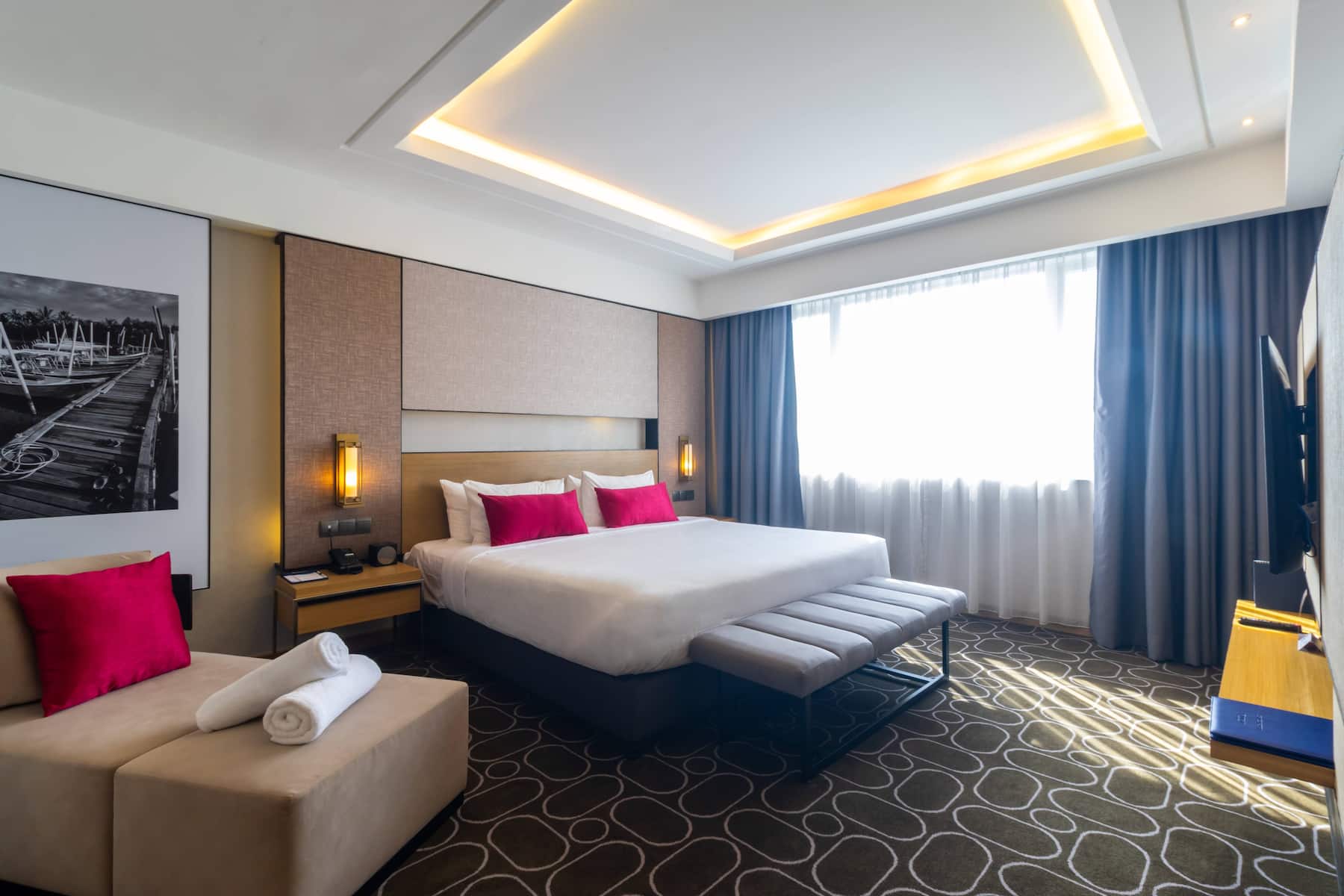 Guest room at the Wyndham Acmar Klang in Klang, Other than US/Canada