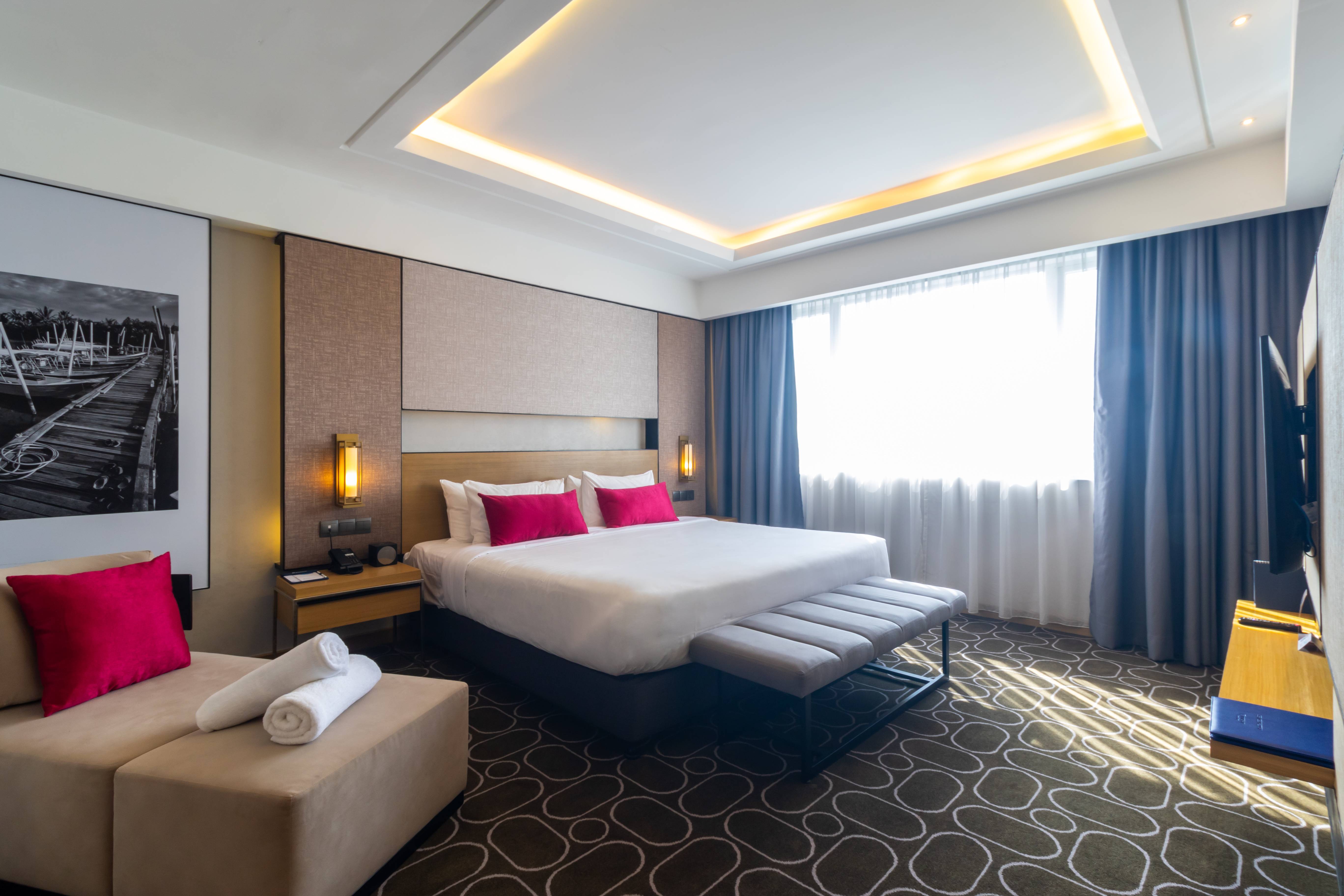 Guest room at the Wyndham Acmar Klang in Klang, Other than US/Canada