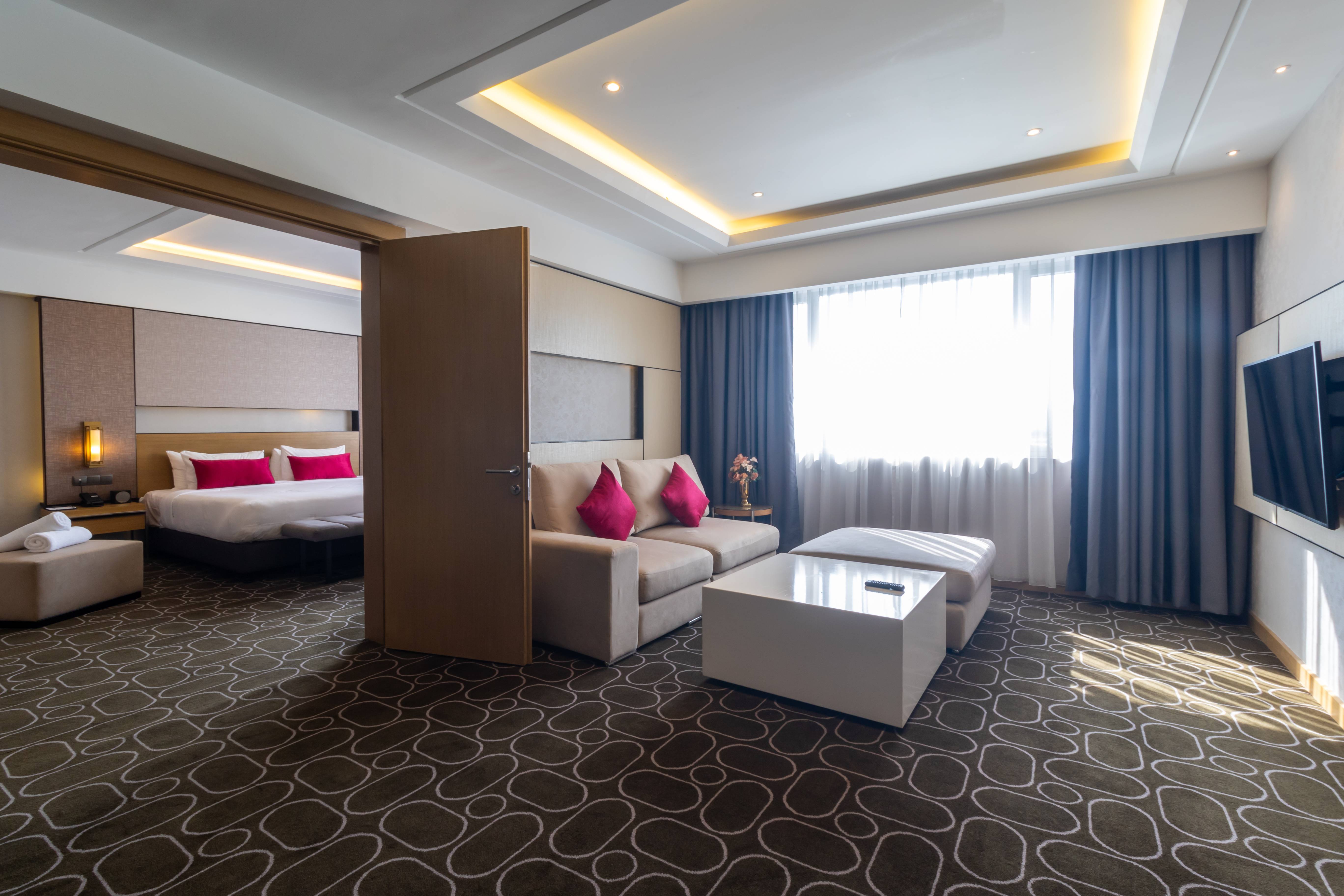 Guest room at the Wyndham Acmar Klang in Klang, Other than US/Canada