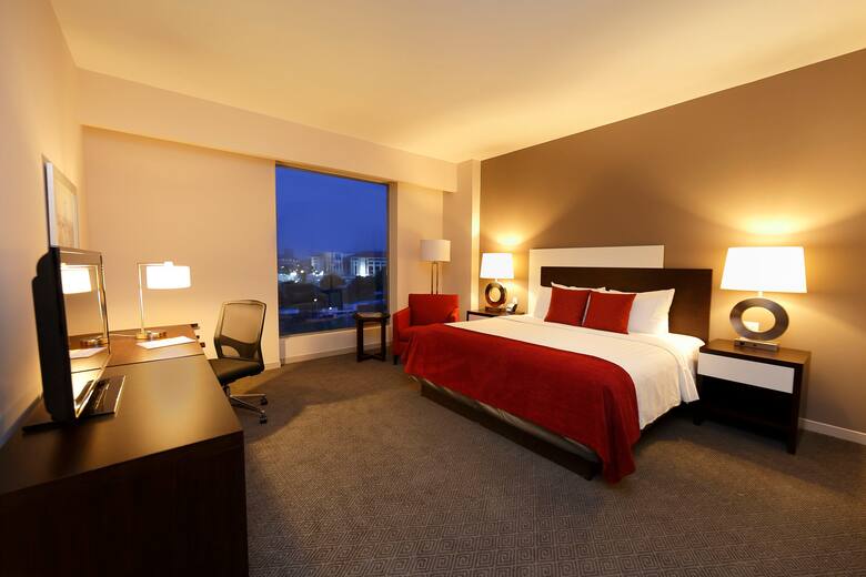 Guest room at the Wyndham Panama Albrook Mall in Panama City, Other than US/Canada