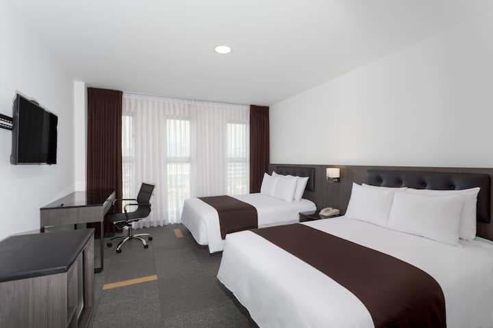 Guest room at the Wyndham Costa del Sol Lima Airport in Lima, Other than US/Canada