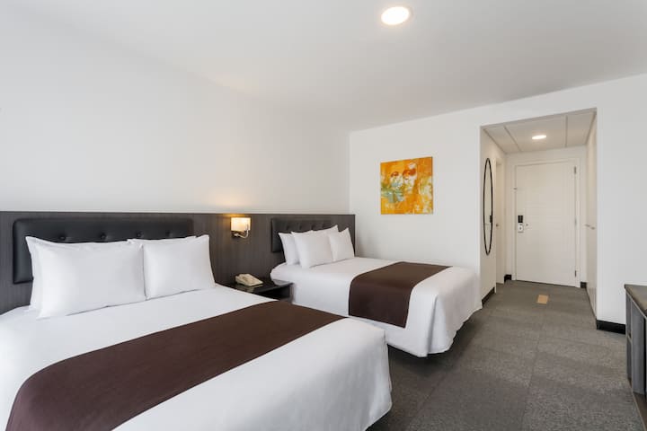 Guest room at the Wyndham Costa del Sol Lima Airport in Lima, Other than US/Canada