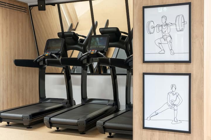 Fitness room at Wyndham Wroclaw Old Town in Wroclaw, Other than US/Canada