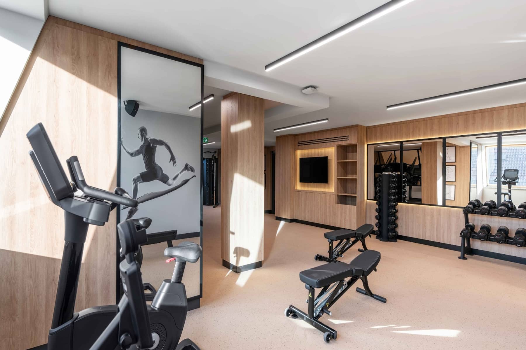 Fitness room at Wyndham Wroclaw Old Town in Wroclaw, Other than US/Canada