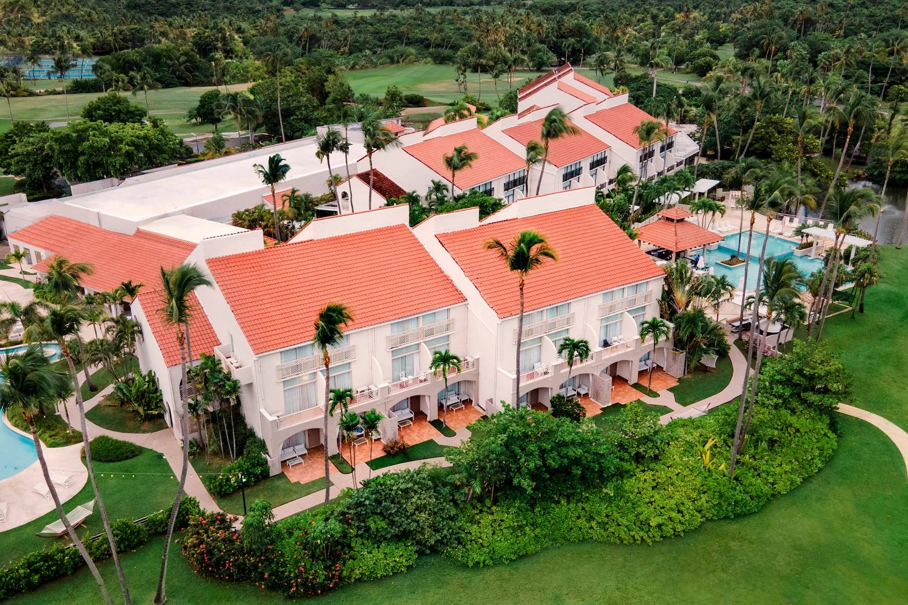 Exterior of Wyndham Palmas Beach and Golf Boutique Resort hotel in Humacao, Other than US/Canada