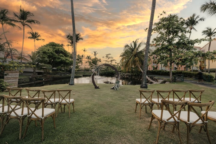 Wyndham Palmas Beach and Golf Boutique Resort ballroom wedding in Humacao, Other than US/Canada