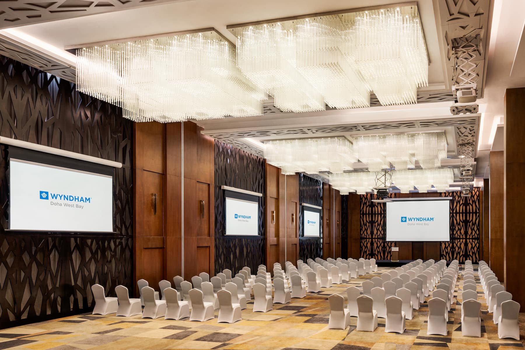 Wyndham Doha West Bay ballroom in Doha, Other than US/Canada