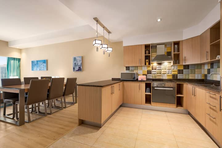 Guest room at the Wyndham Doha West Bay in Doha, Other than US/Canada