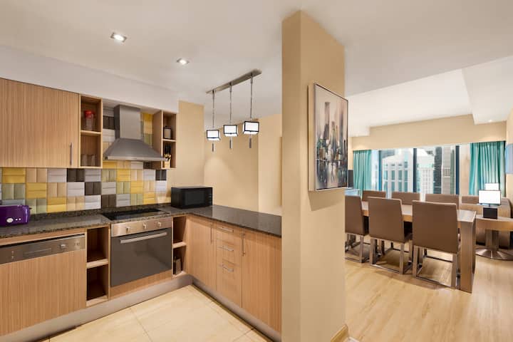 Guest room at the Wyndham Doha West Bay in Doha, Other than US/Canada