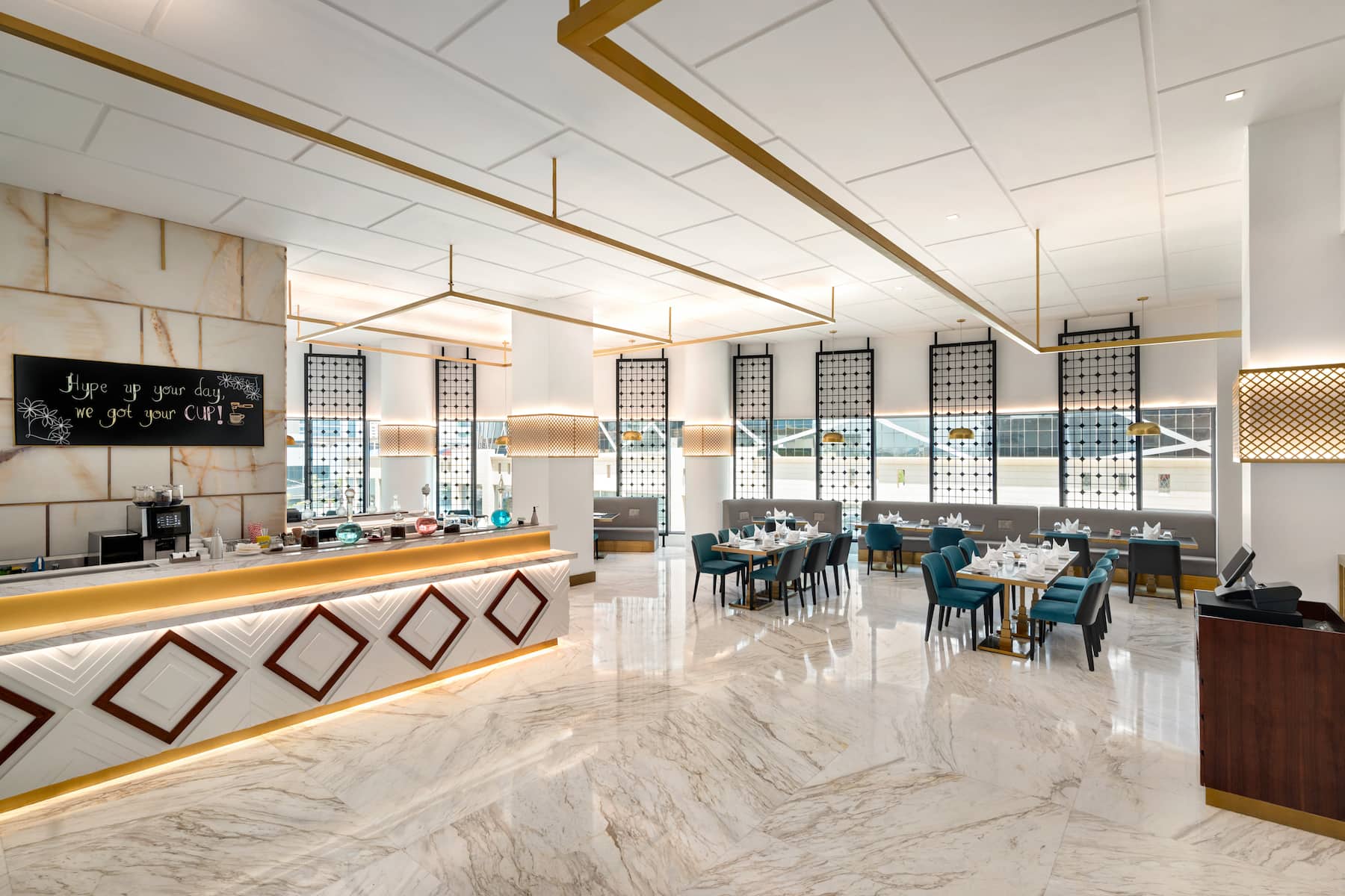 Wyndham Doha West Bay restaurant in Doha, Other than US/Canada