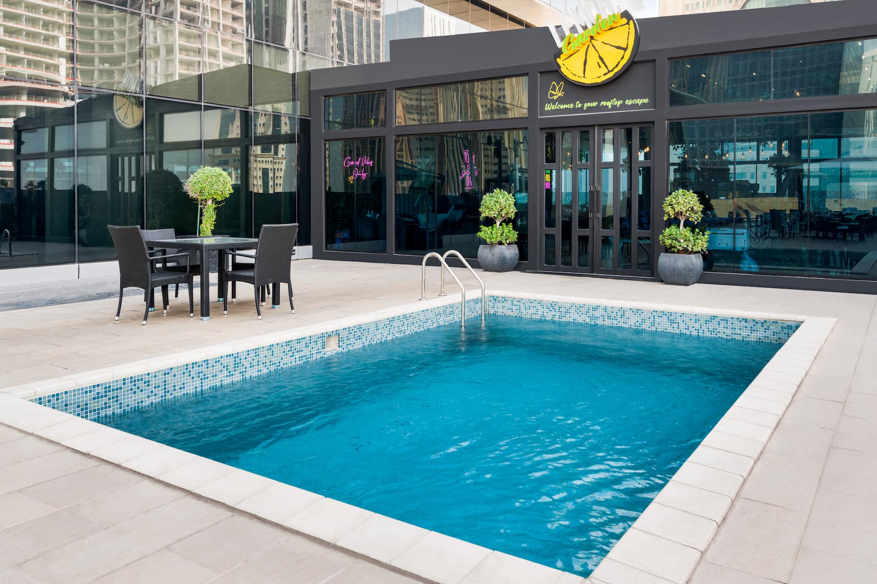 Pool at the Wyndham Doha West Bay in Doha, Other than US/Canada