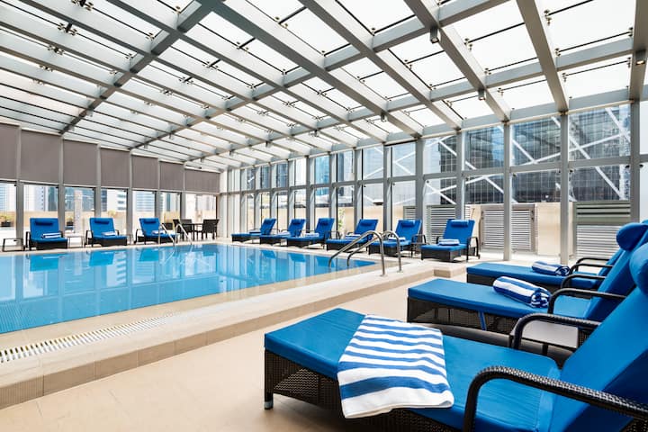 Pool at the Wyndham Doha West Bay in Doha, Other than US/Canada
