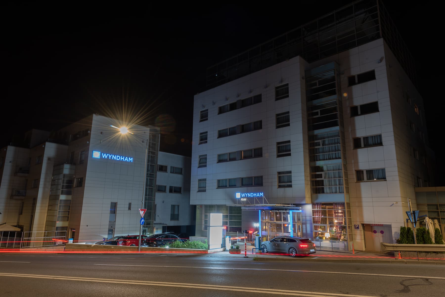 Exterior of Wyndham Cluj hotel in Cluj-Napoca, Other than US/Canada