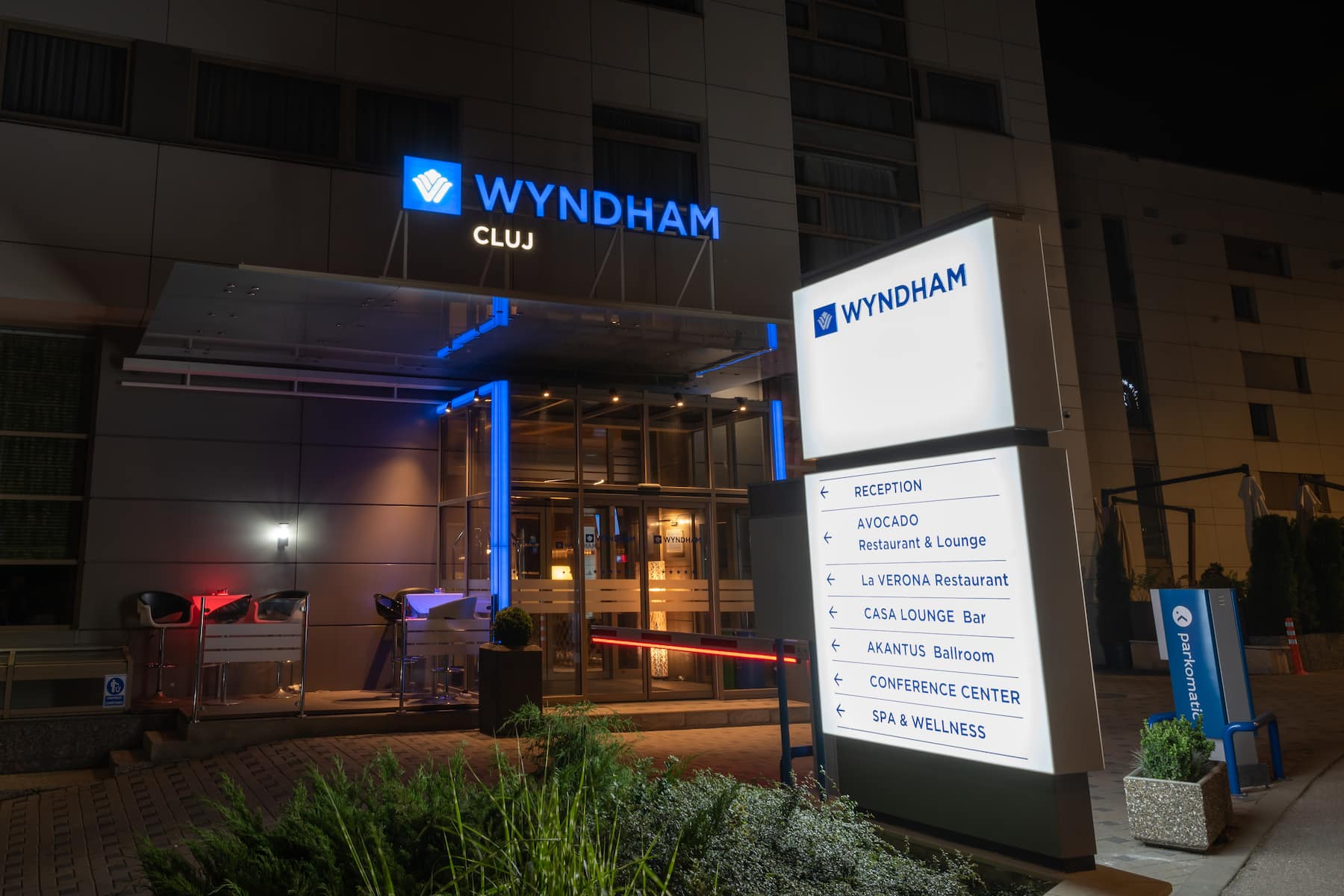 Exterior of Wyndham Cluj hotel in Cluj-Napoca, Other than US/Canada