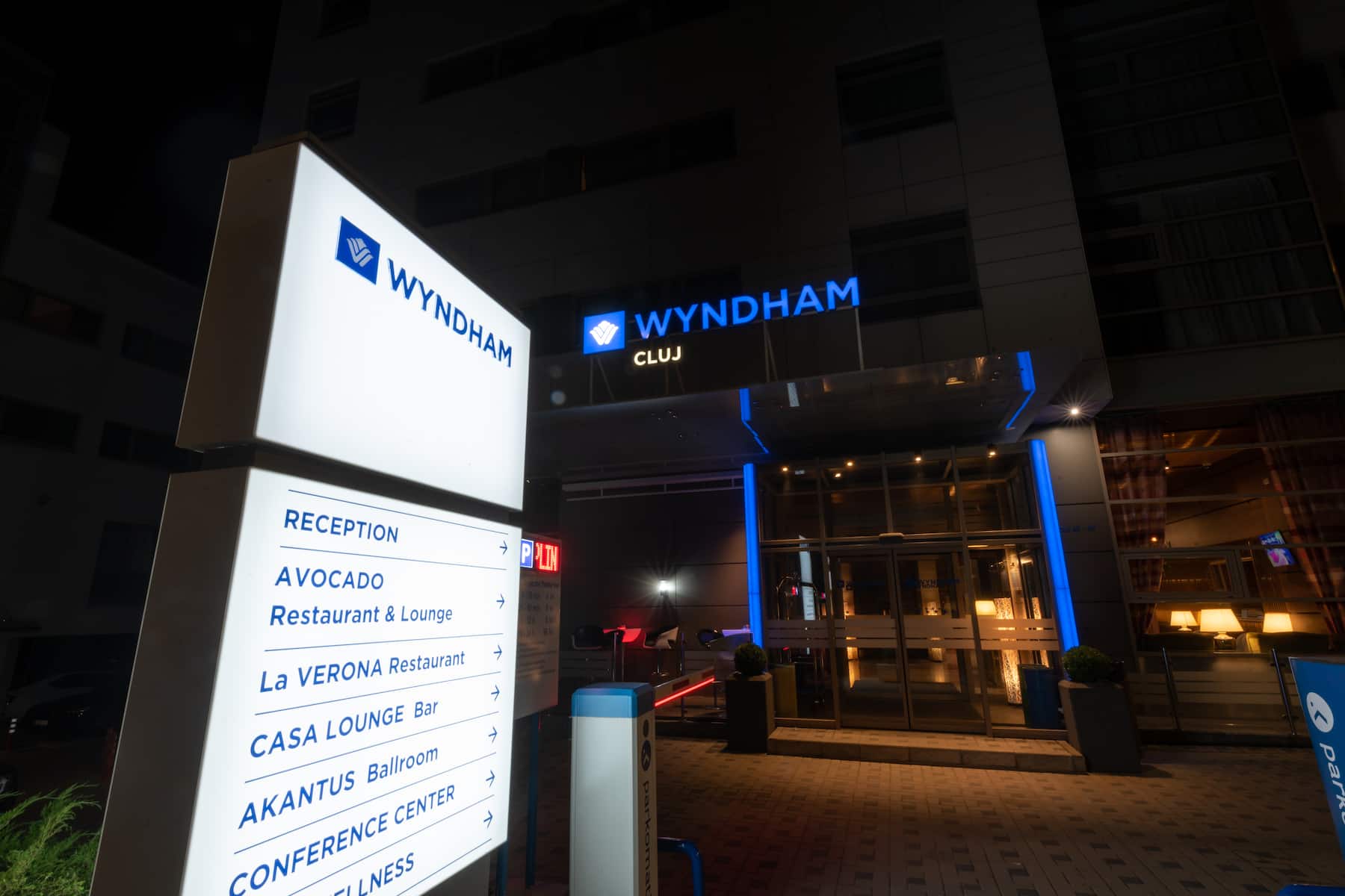 Exterior of Wyndham Cluj hotel in Cluj-Napoca, Other than US/Canada