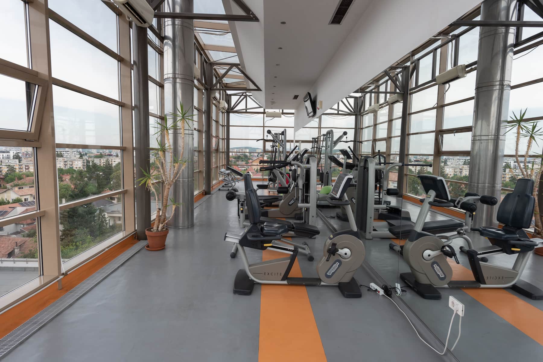 Fitness room at Wyndham Cluj in Cluj-Napoca, Other than US/Canada