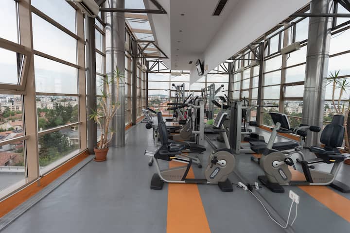 Fitness room at Wyndham Cluj in Cluj-Napoca, Other than US/Canada