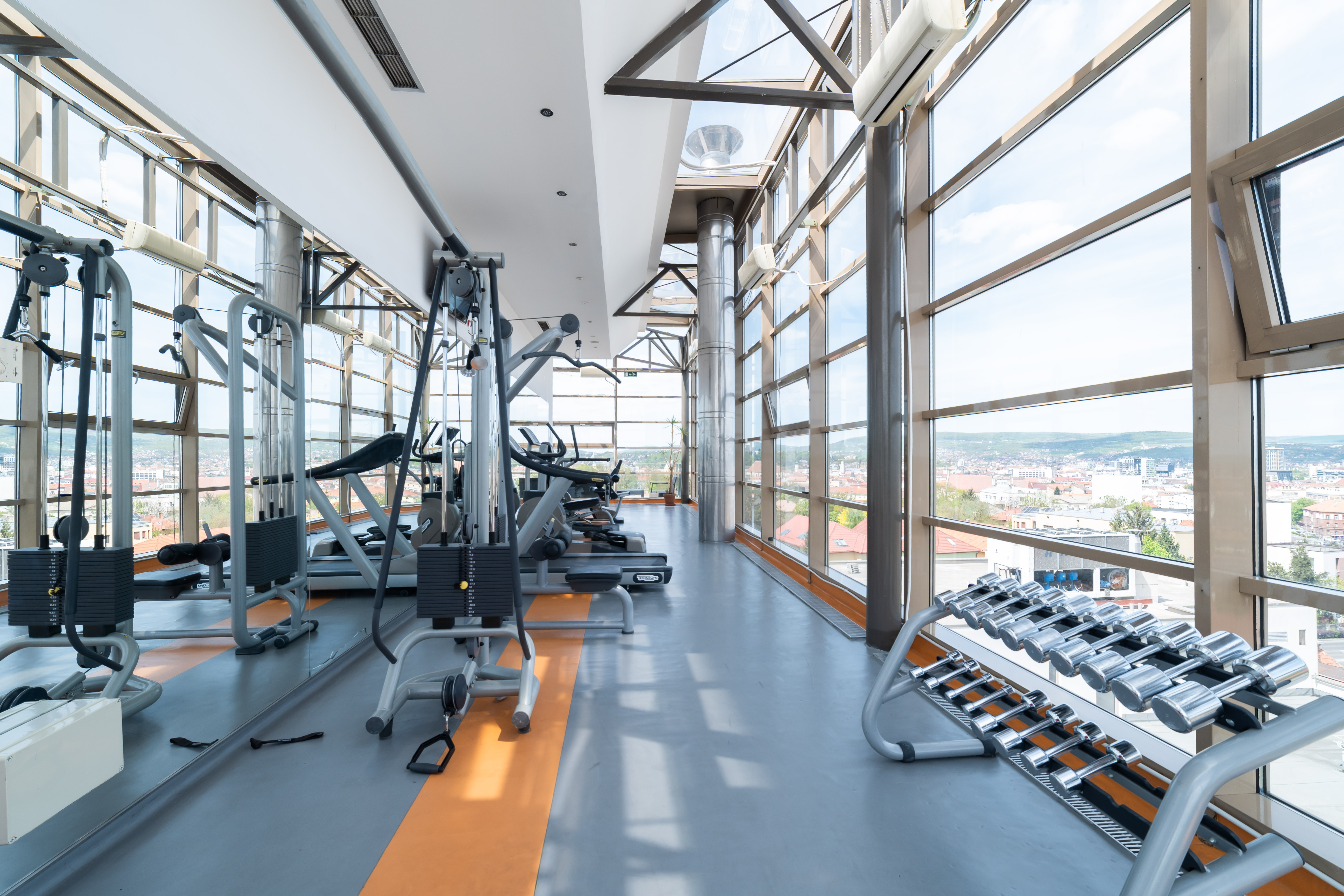 Fitness room at Wyndham Cluj in Cluj-Napoca, Other than US/Canada
