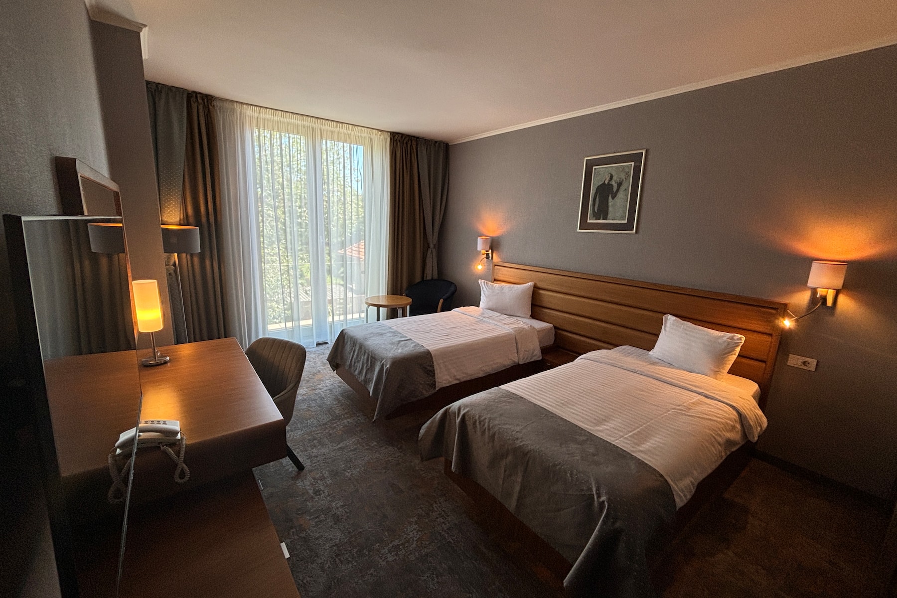 Guest room at the Wyndham Cluj in Cluj-Napoca, Other than US/Canada