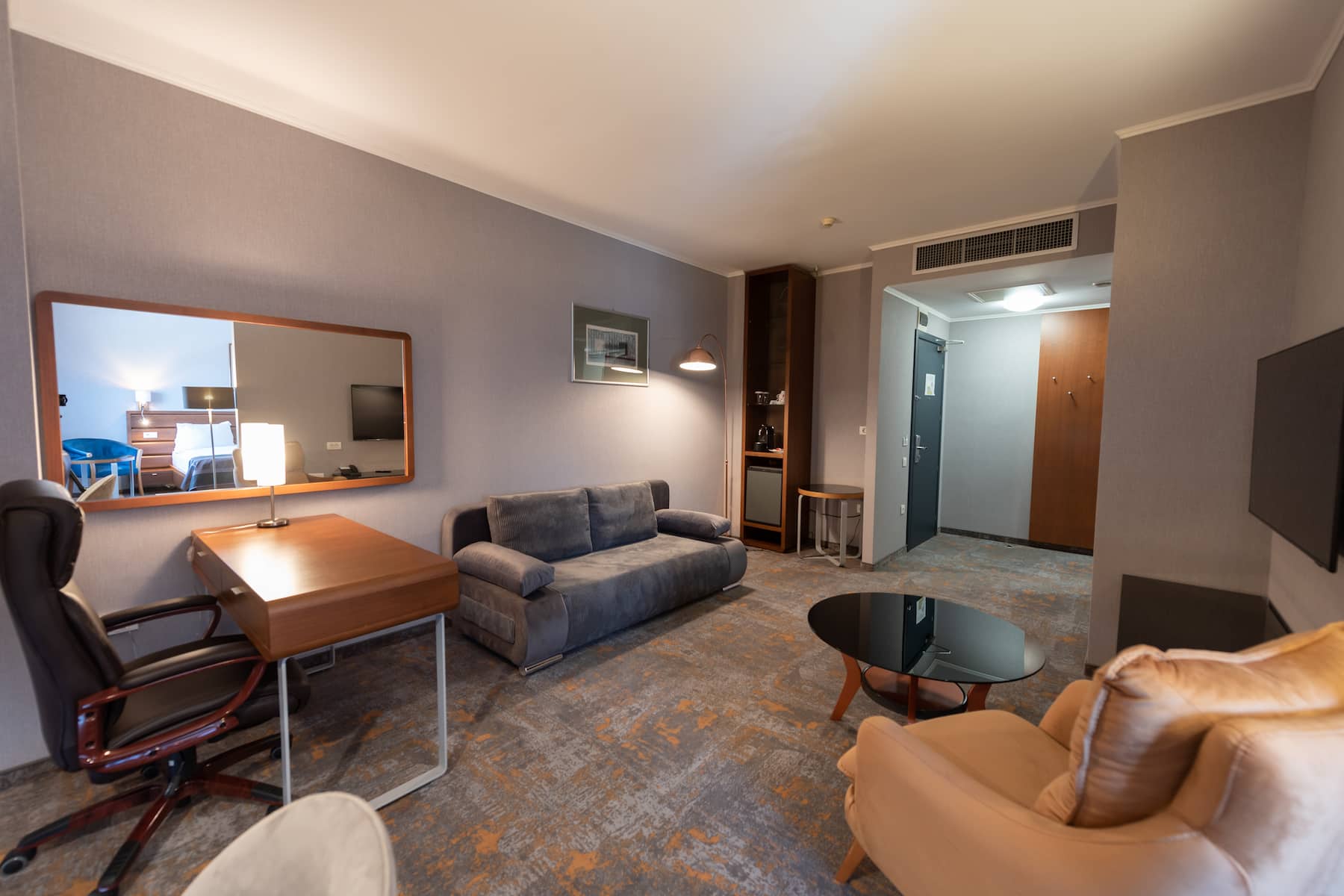 Guest room at the Wyndham Cluj in Cluj-Napoca, Other than US/Canada