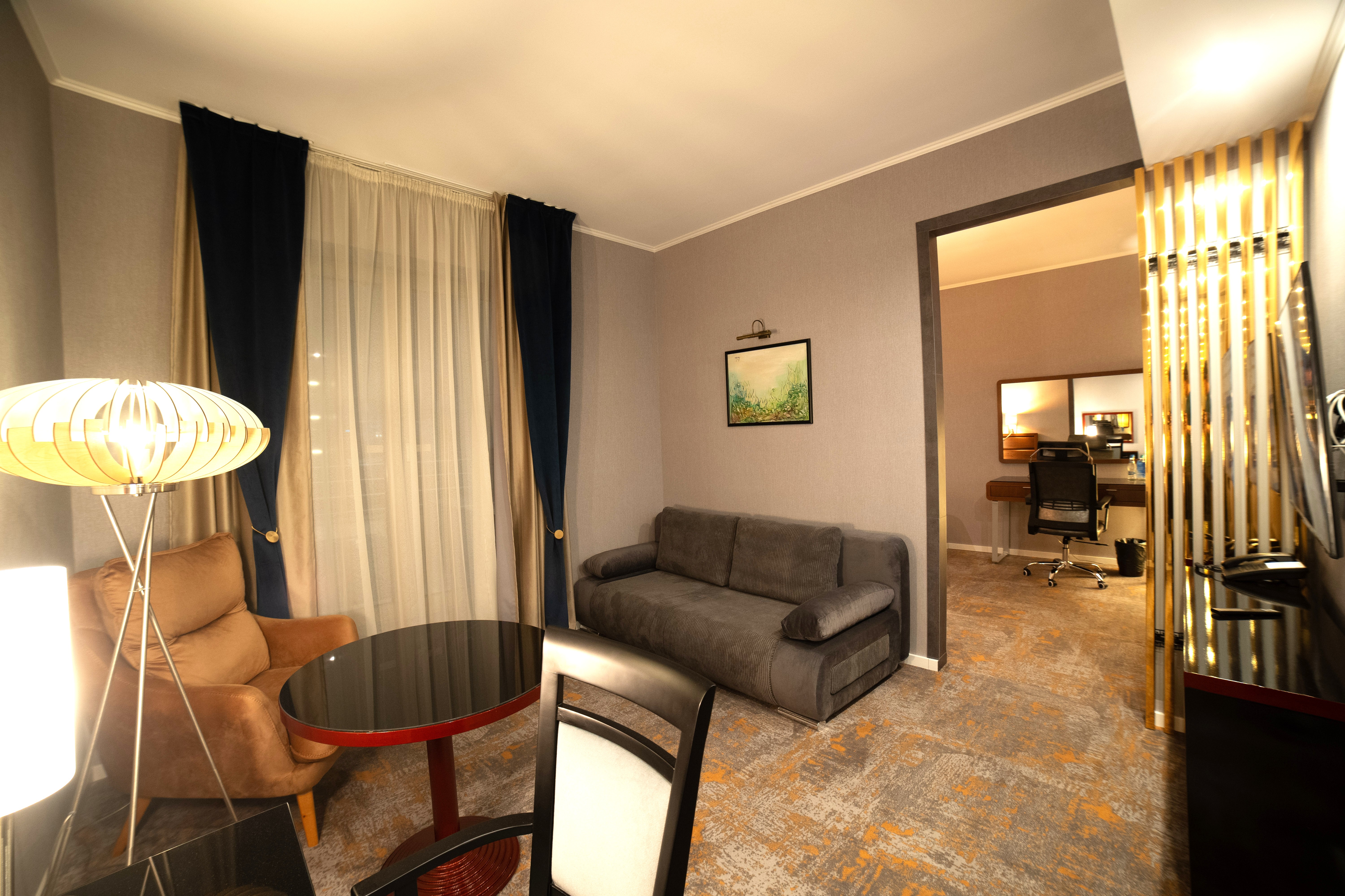 Guest room at the Wyndham Cluj in Cluj-Napoca, Other than US/Canada