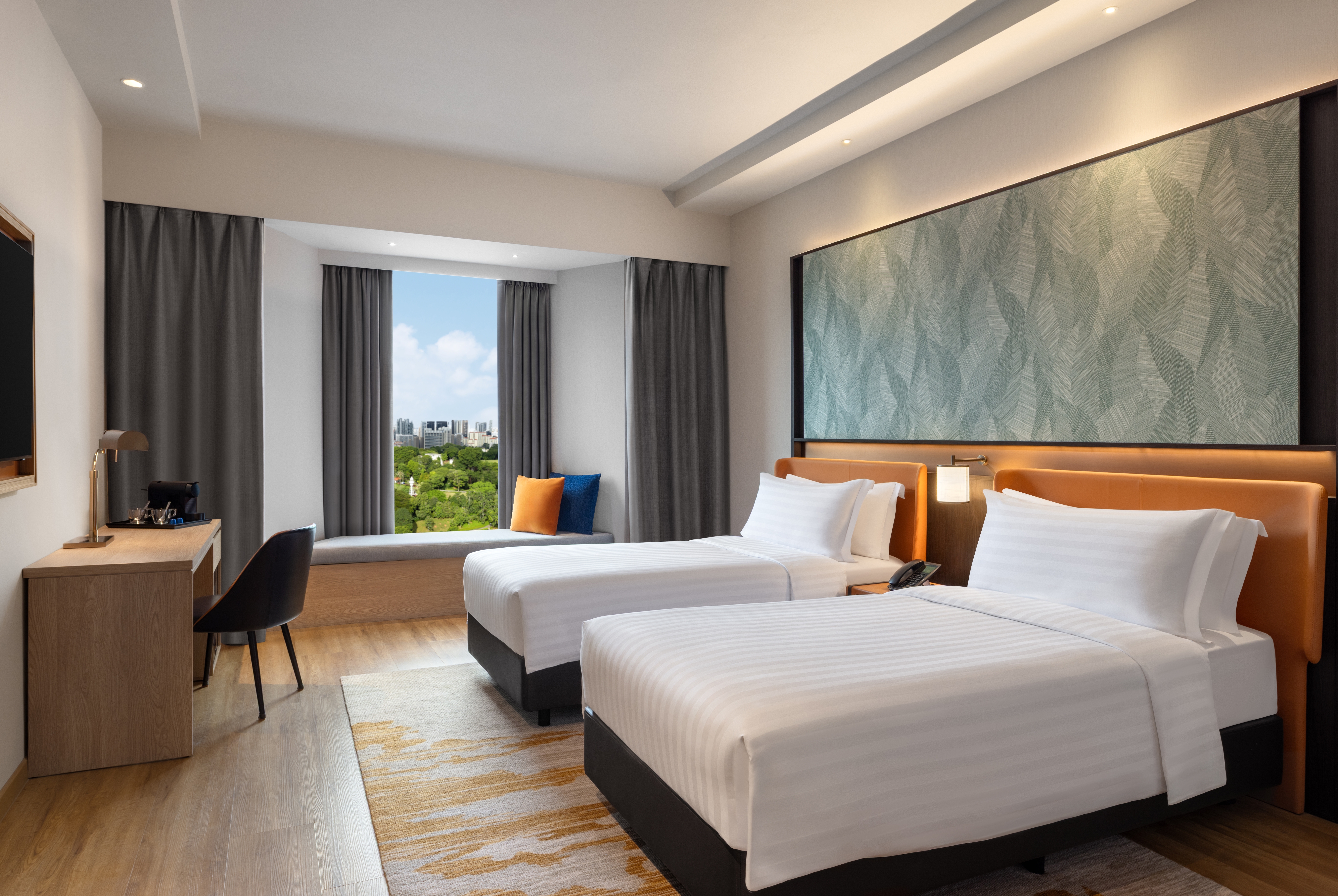 Guest room at the Wyndham Singapore Hotel in Singapore, Other than US/Canada