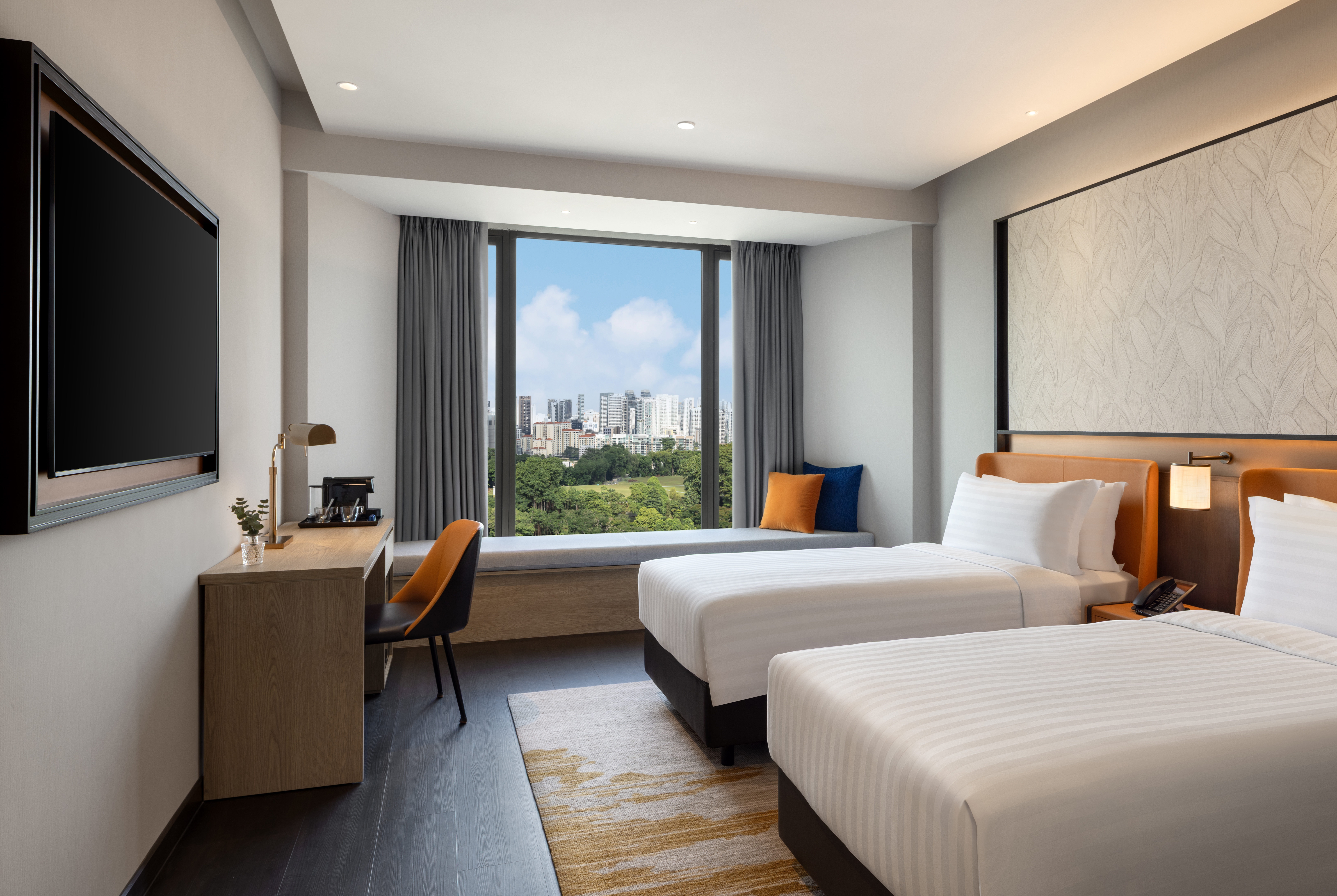 Guest room at the Wyndham Singapore Hotel in Singapore, Other than US/Canada