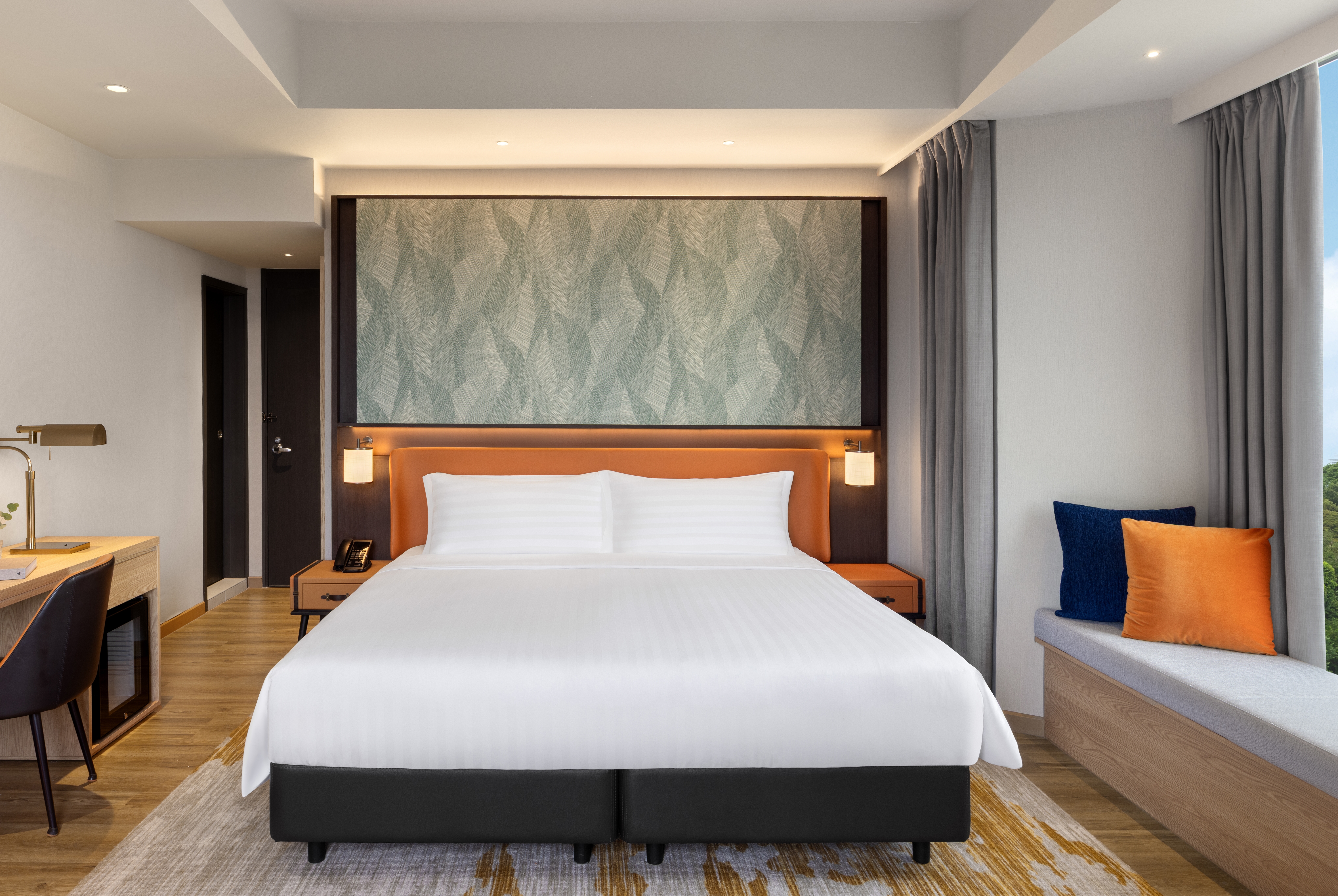 Guest room at the Wyndham Singapore Hotel in Singapore, Other than US/Canada