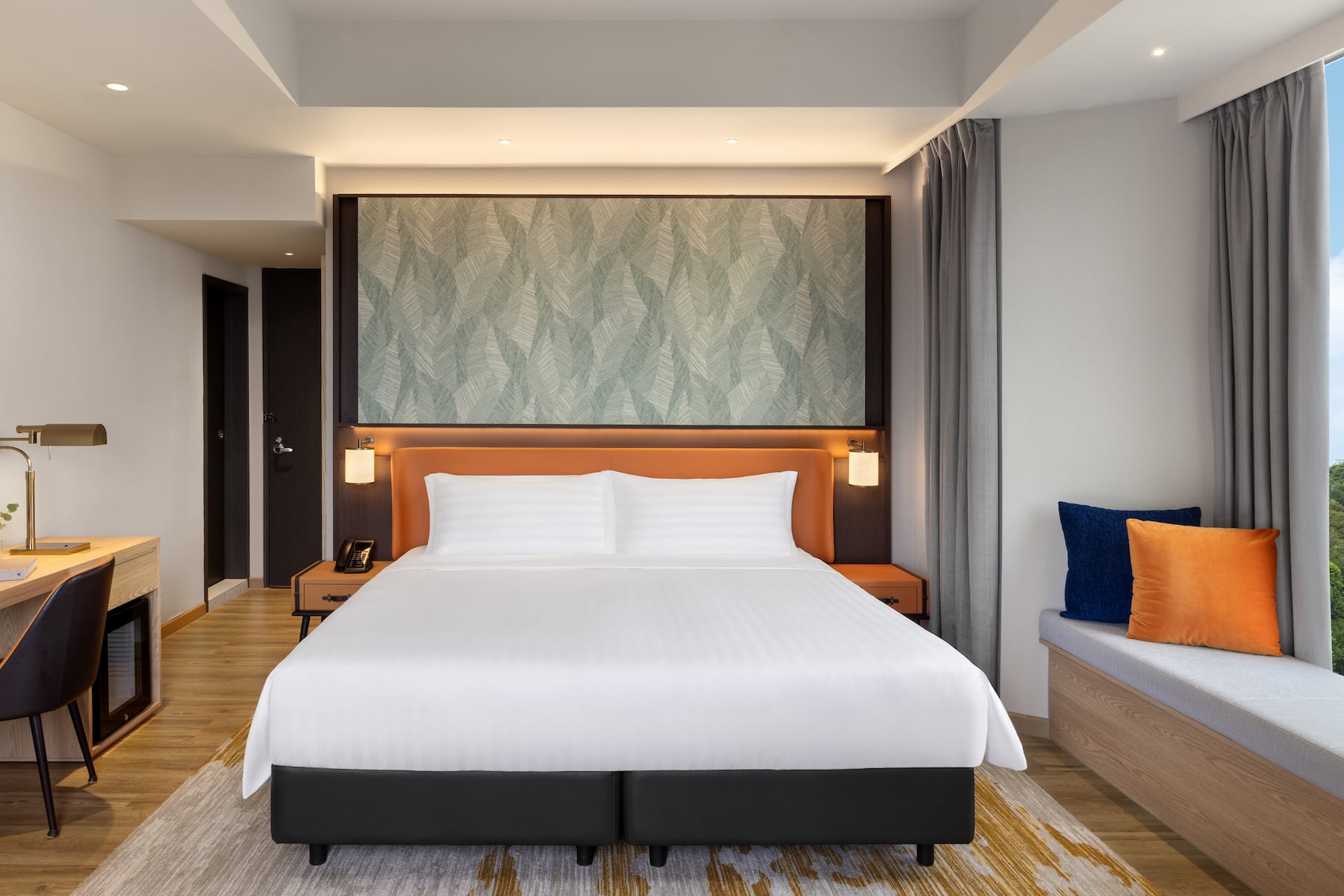 Guest room at the Wyndham Singapore Hotel in Singapore, Other than US/Canada