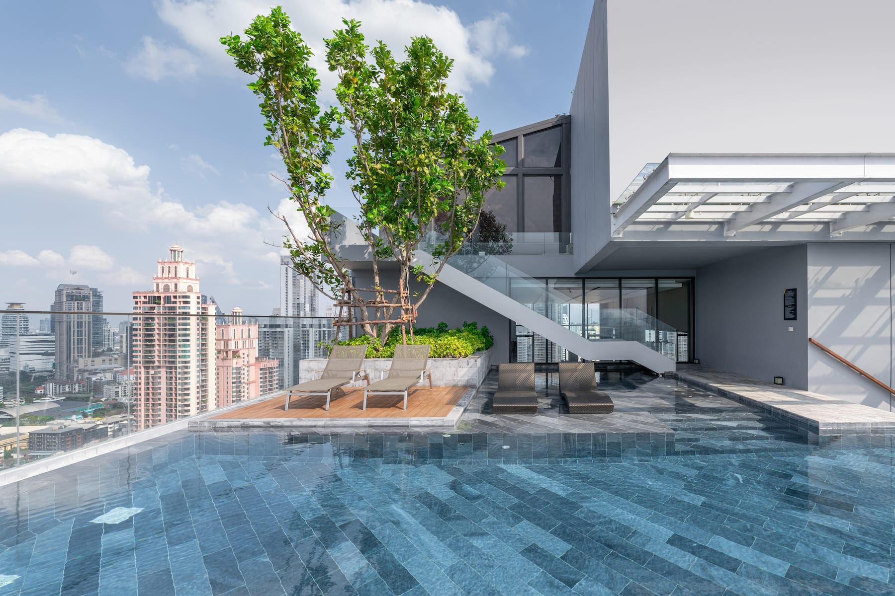 Pool at the Wyndham Bangkok Queen Convention Centre in Bangkok, Other than US/Canada