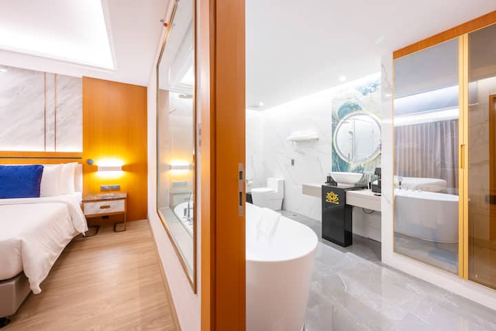 Guest room at the Wyndham Jomtien Pattaya in Chonburi, Other than US/Canada