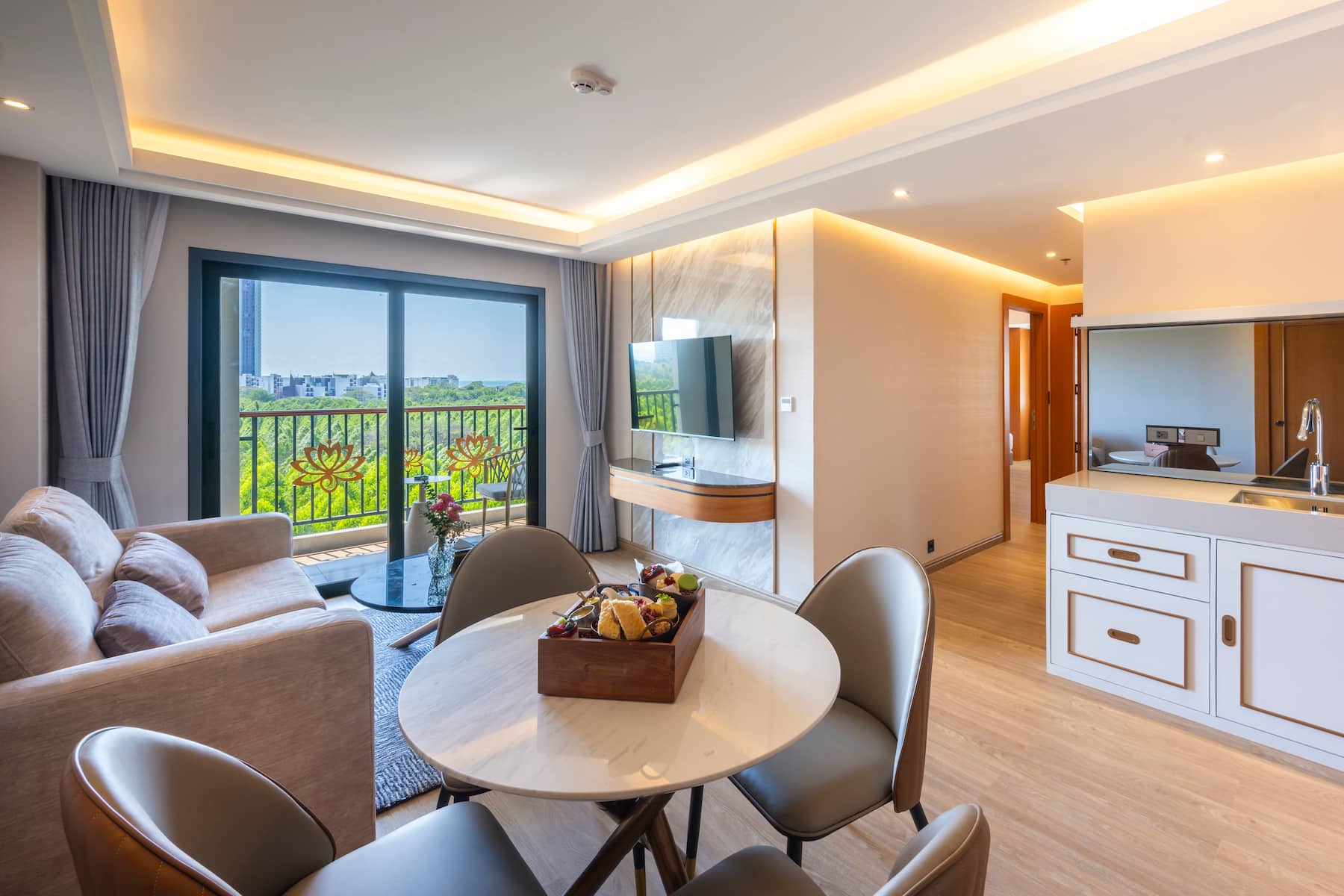 Guest room at the Wyndham Jomtien Pattaya in Chonburi, Other than US/Canada