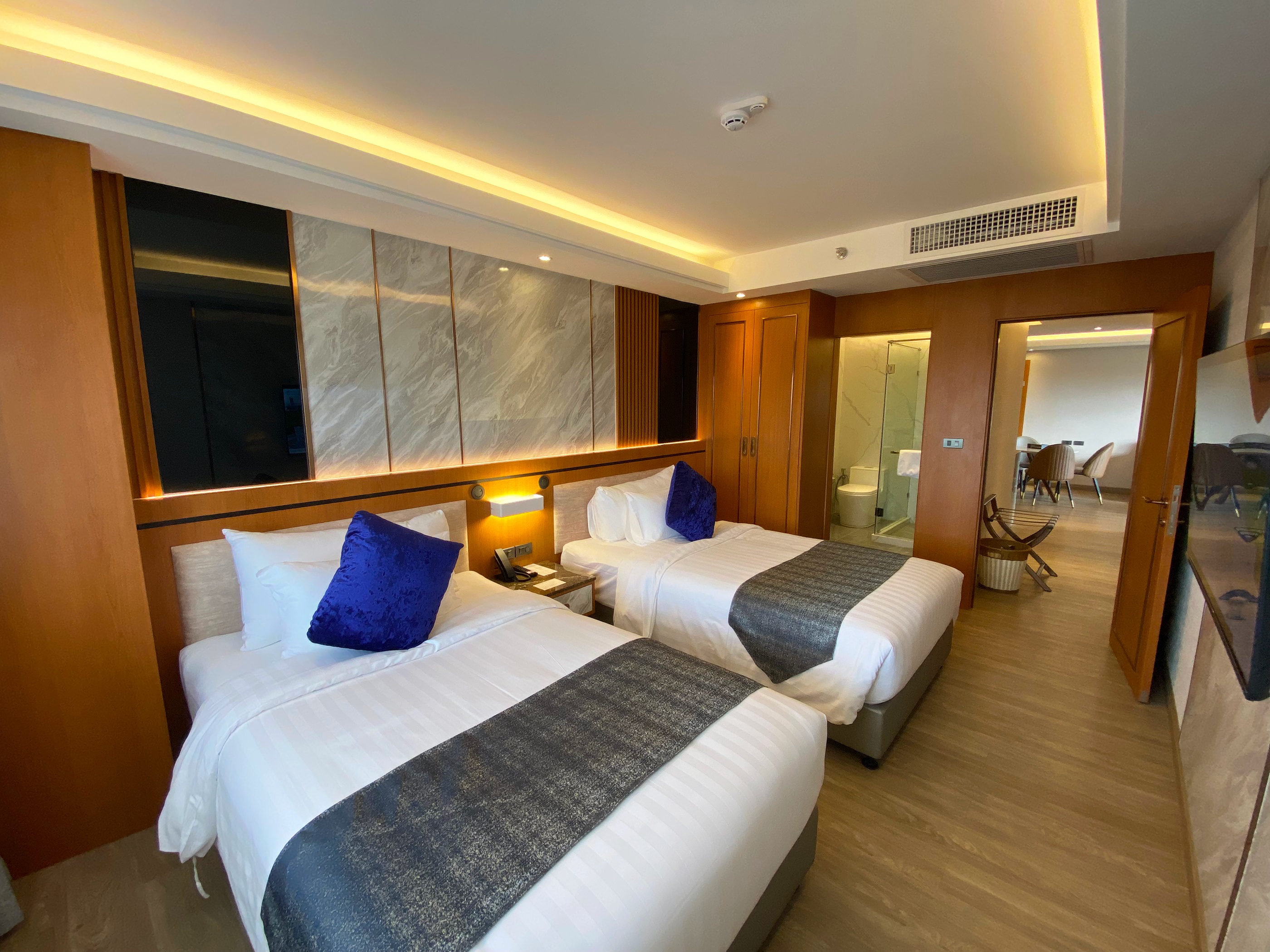 Guest room at the Wyndham Jomtien Pattaya in Chonburi, Other than US/Canada