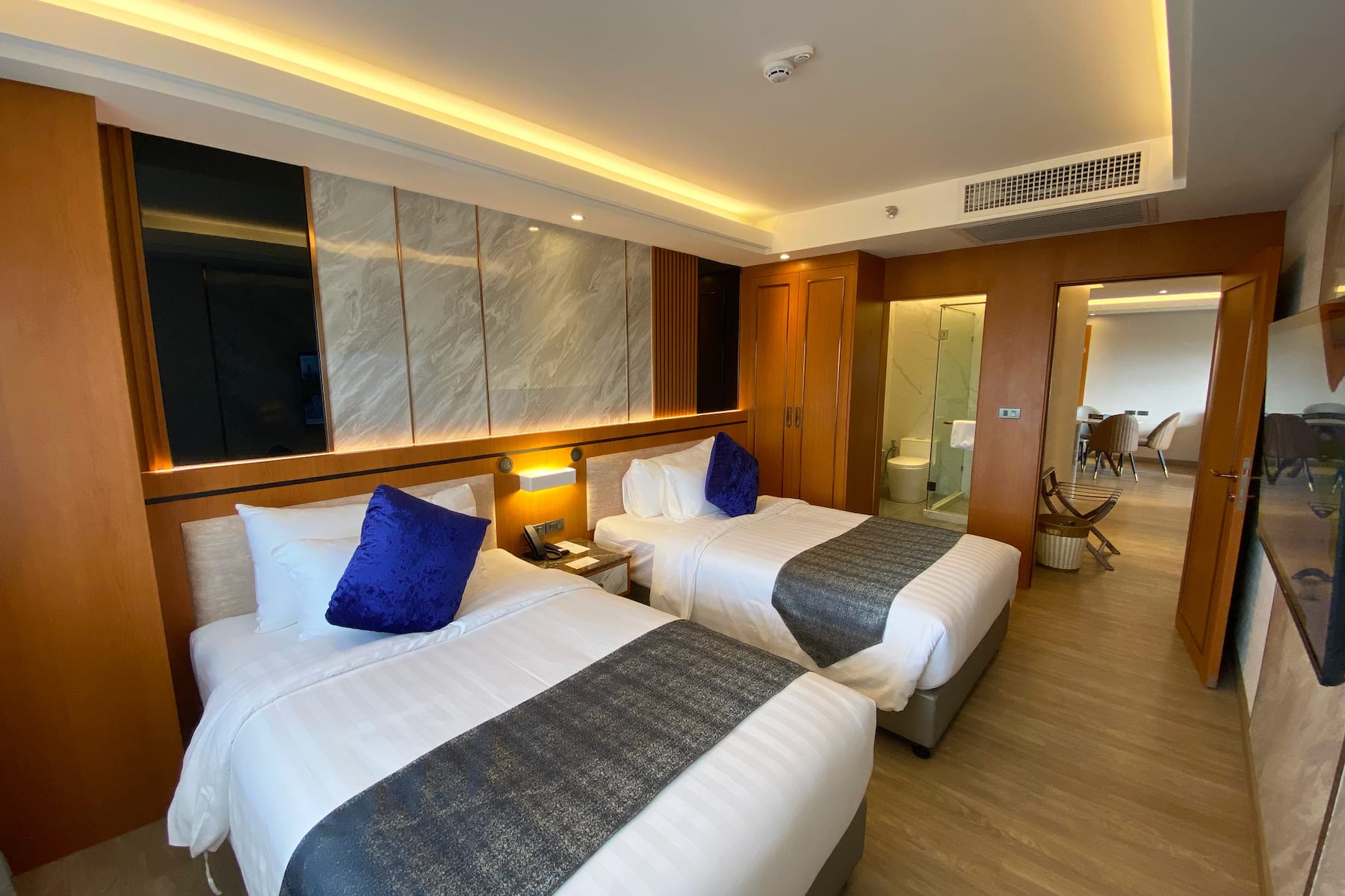 Guest room at the Wyndham Jomtien Pattaya in Chonburi, Other than US/Canada