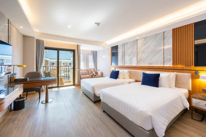 Guest room at the Wyndham Jomtien Pattaya in Chonburi, Other than US/Canada