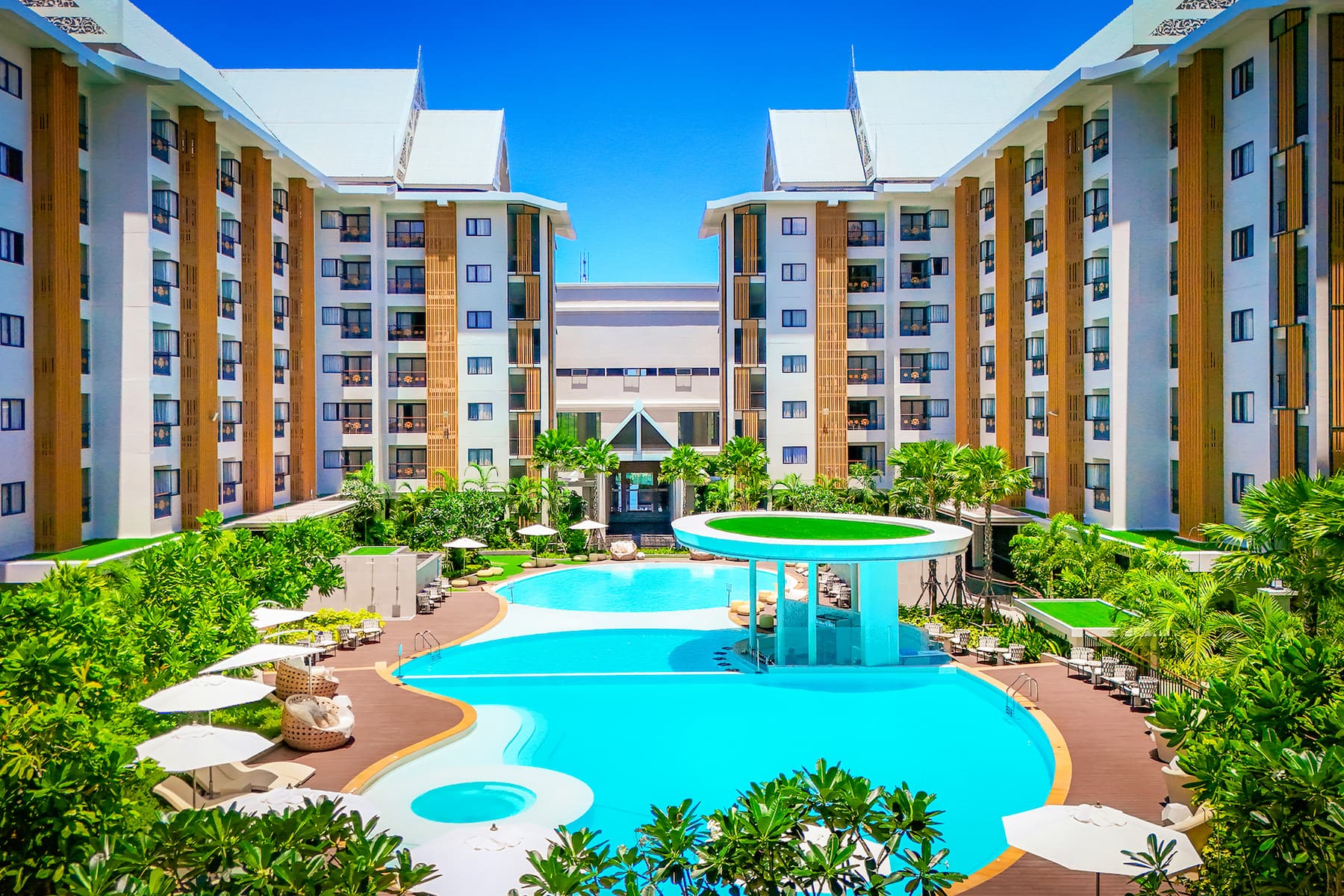 Pool at the Wyndham Jomtien Pattaya in Chonburi, Other than US/Canada
