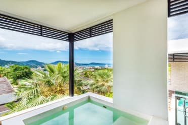 Guest room at the Wyndham Sea Pearl Resort Phuket in Phuket, Other than US/Canada