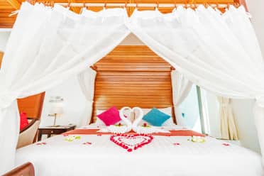 Guest room at the Wyndham Sea Pearl Resort Phuket in Phuket, Other than US/Canada