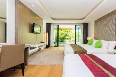 Guest room at the Wyndham Sea Pearl Resort Phuket in Phuket, Other than US/Canada