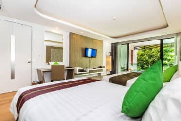 Guest room at the Wyndham Sea Pearl Resort Phuket in Phuket, Other than US/Canada