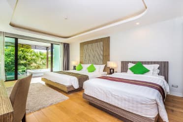 Guest room at the Wyndham Sea Pearl Resort Phuket in Phuket, Other than US/Canada