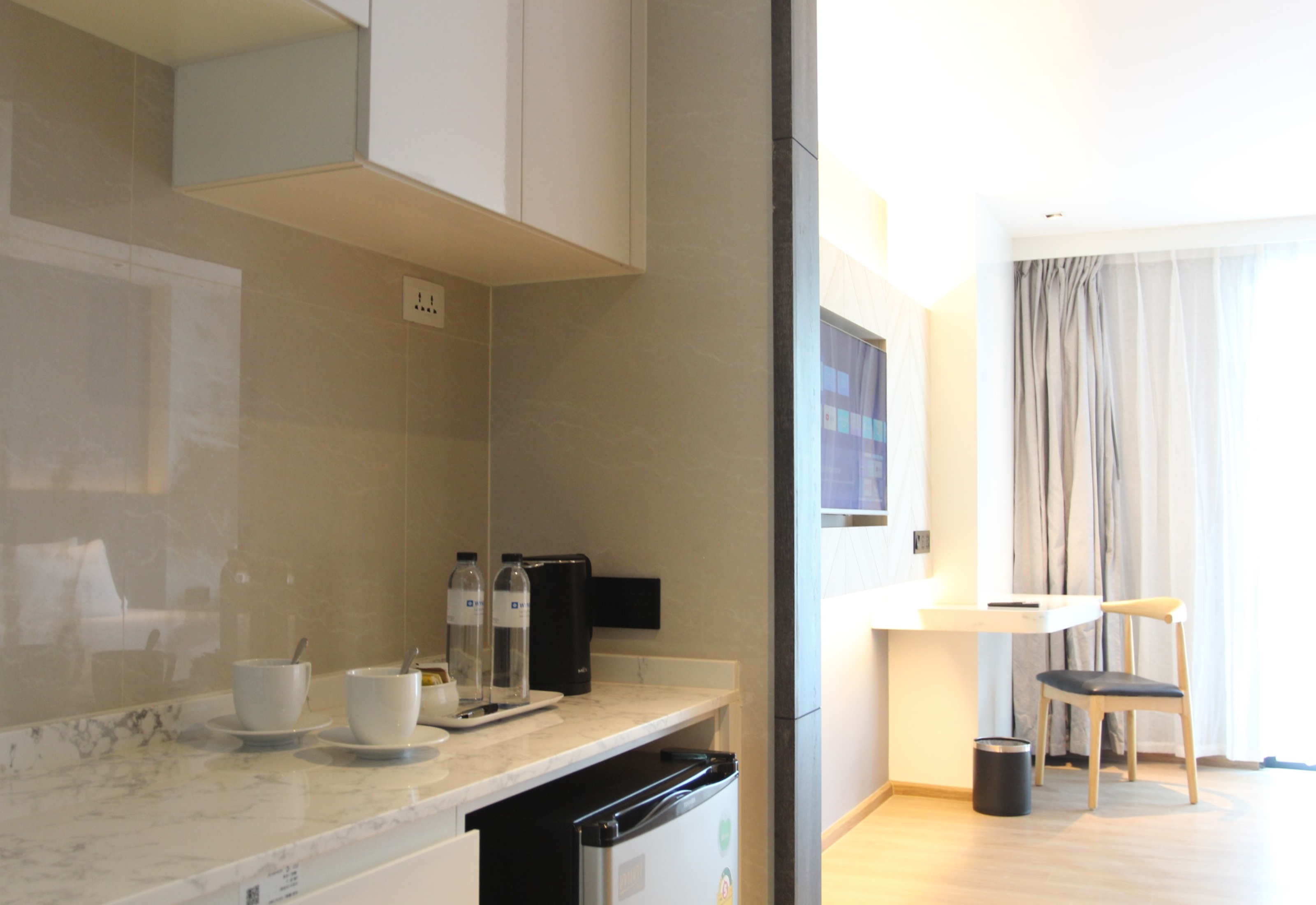 Guest room bath at the Wyndham La Vita Phuket in Phuket, Other than US/Canada