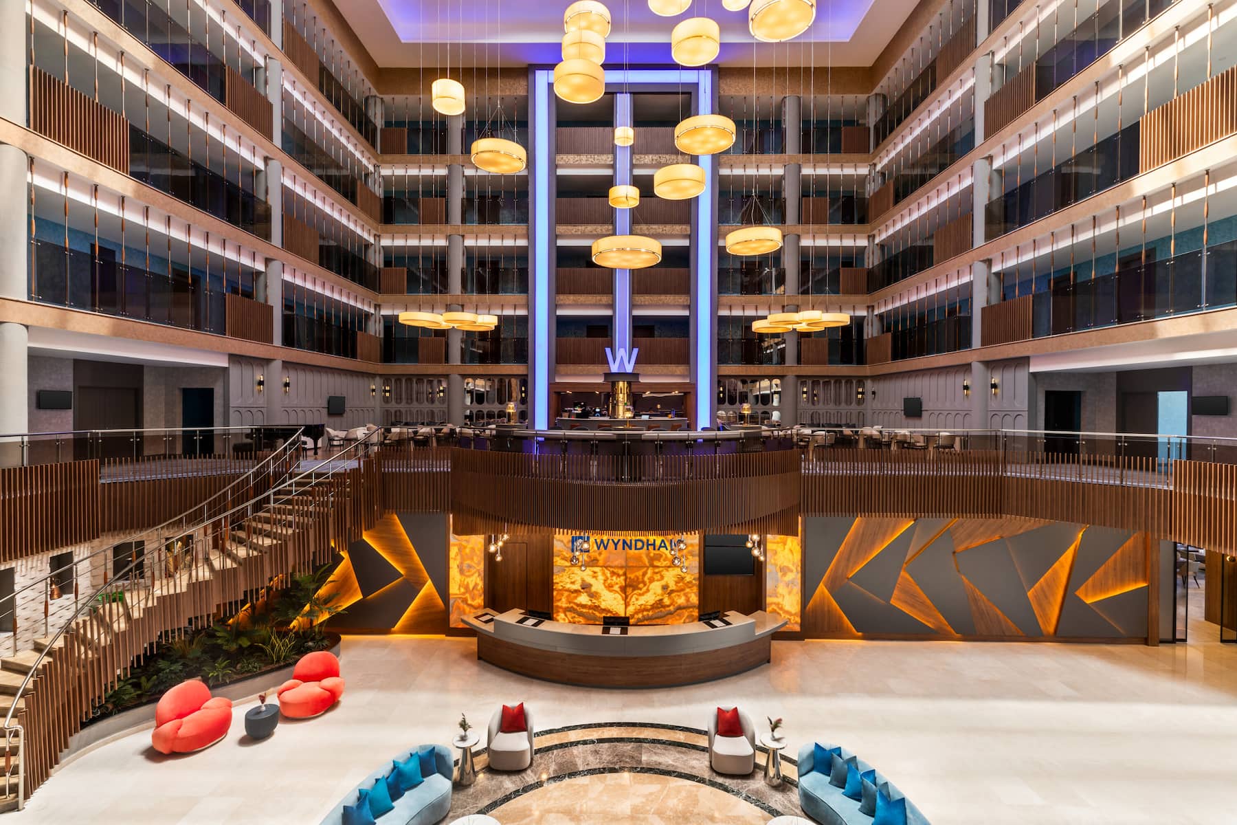 Wyndham Afyonkarahisar Thermal&Spa lobby atrium in Afyonkarahisar, Other than US/Canada