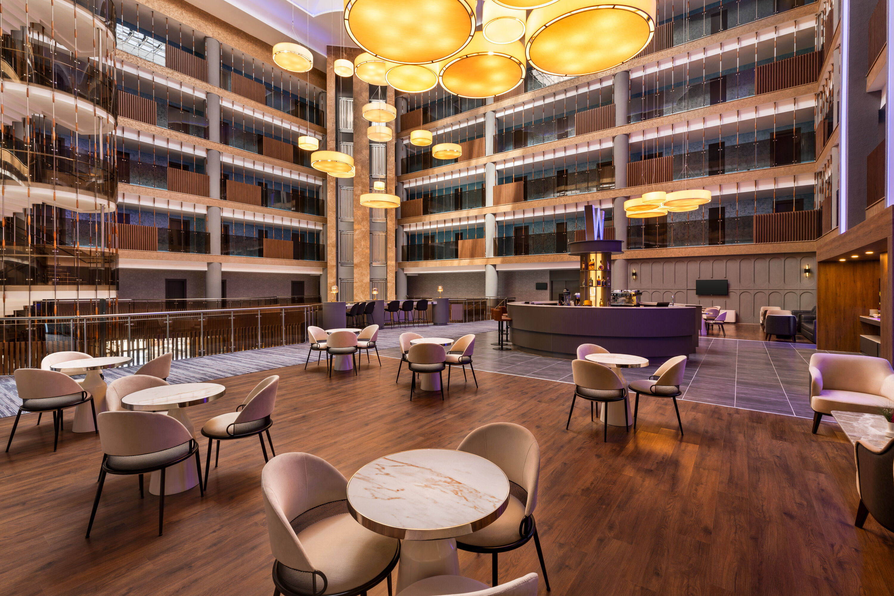 Wyndham Afyonkarahisar Thermal&Spa lobby atrium in Afyonkarahisar, Other than US/Canada