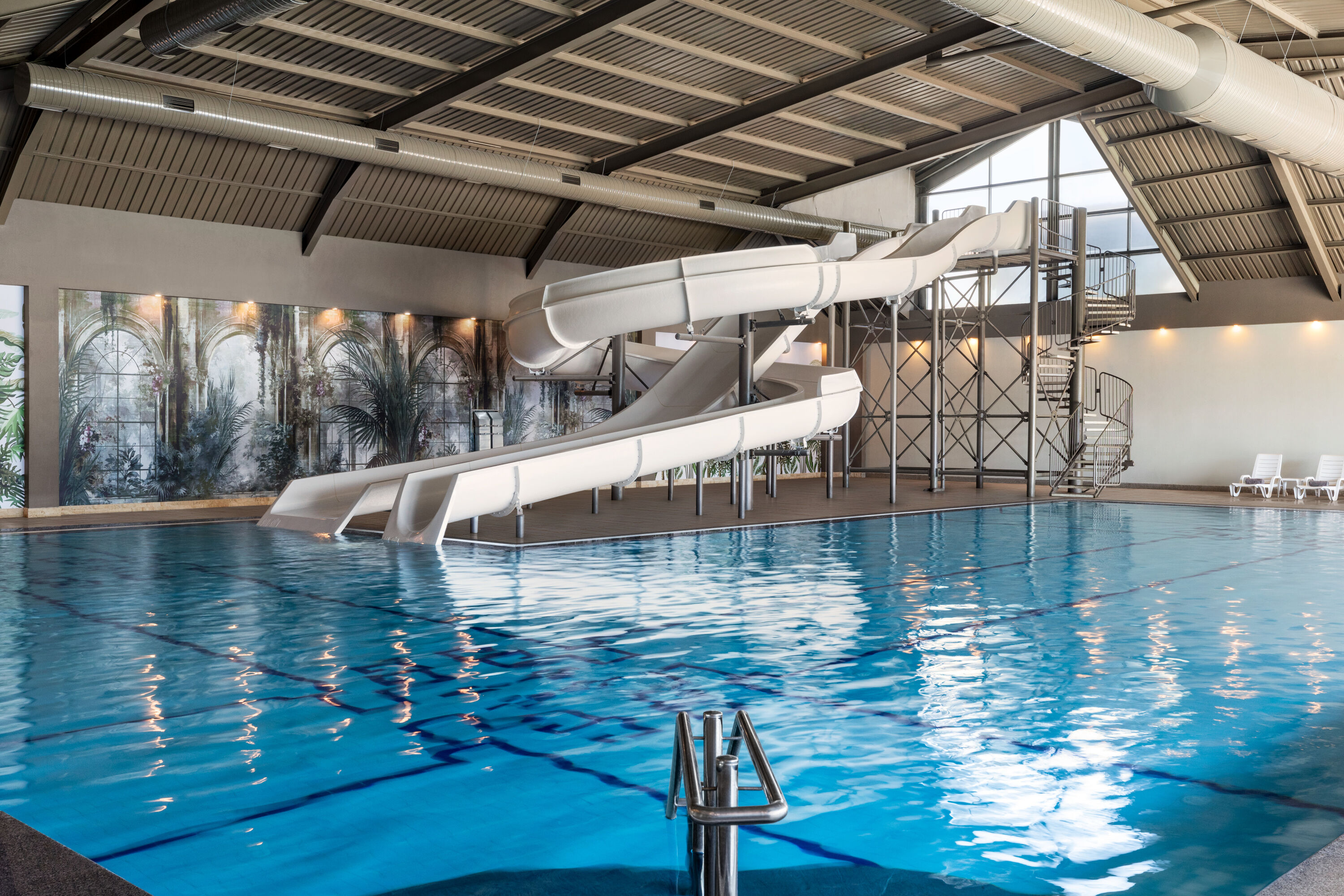 Family pool at the Wyndham Afyonkarahisar Thermal&Spa in Afyonkarahisar, Other than US/Canada