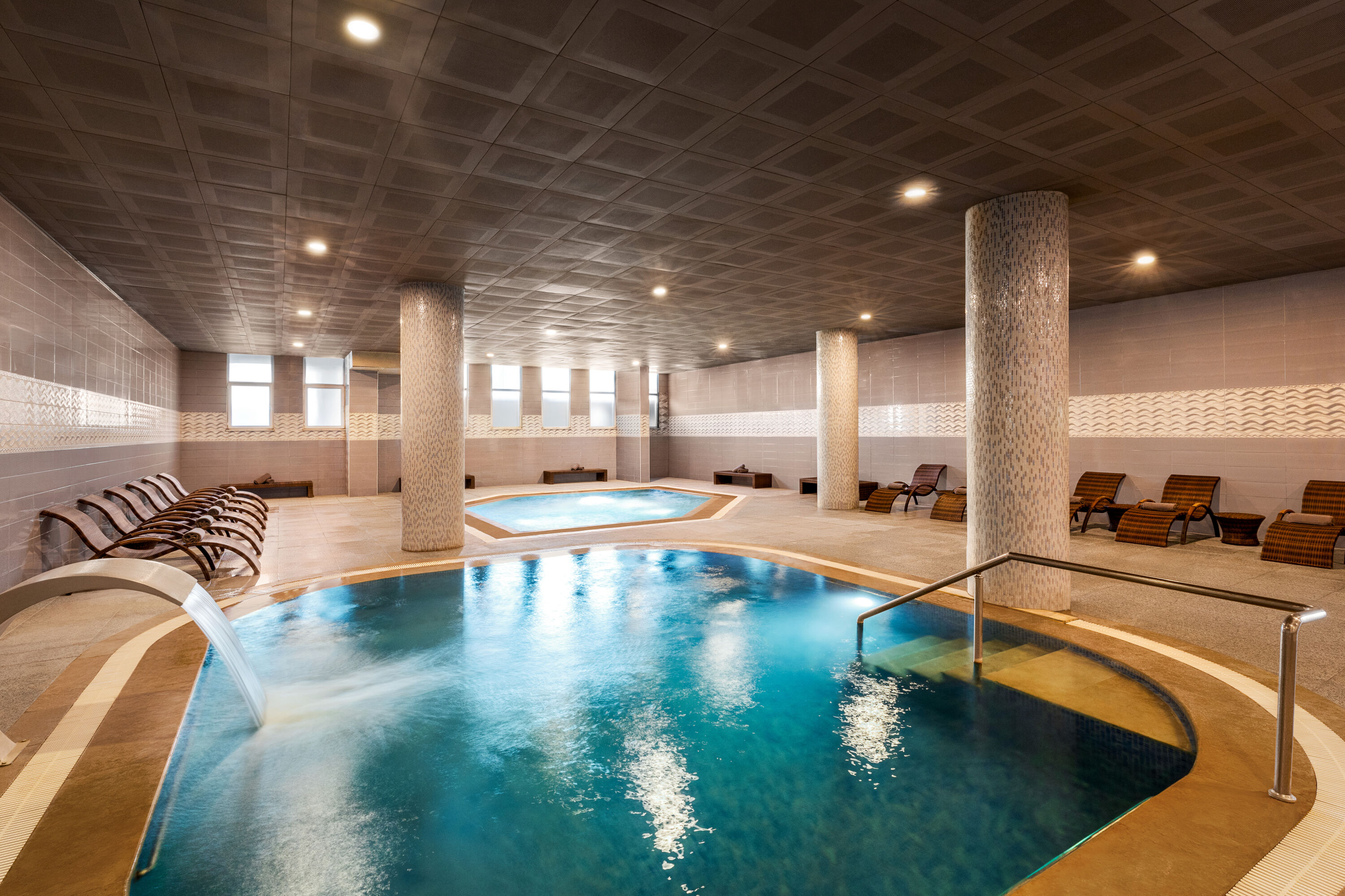 Indoor pool at the Wyndham Afyonkarahisar Thermal&Spa in Afyonkarahisar, Other than US/Canada
