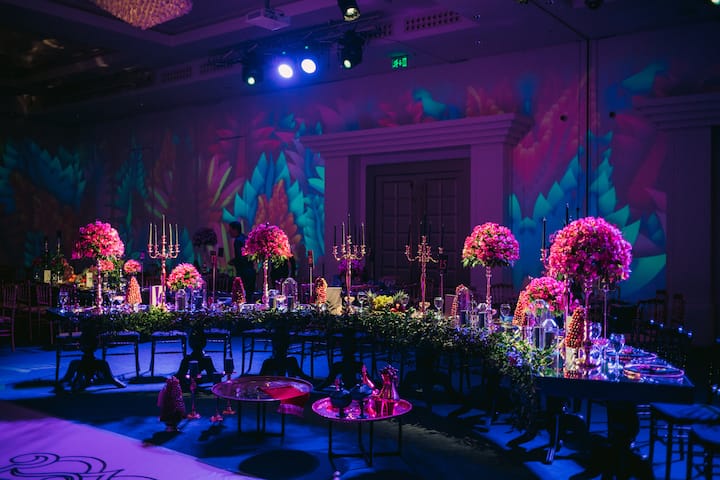 Wyndham Ankara ballroom in Ankara, Other than US/Canada