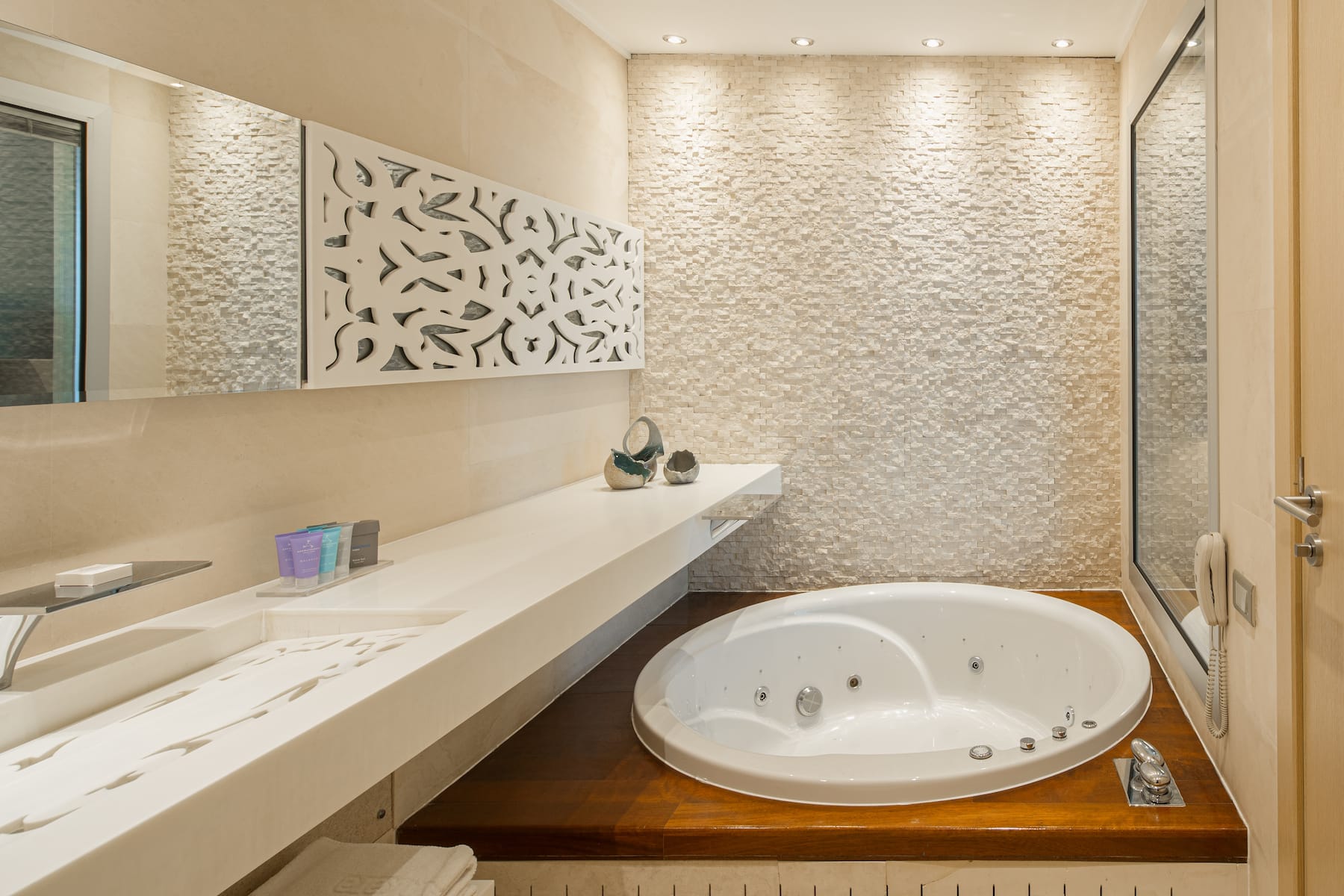 Guest room bath at the Wyndham Ankara in Ankara, Other than US/Canada